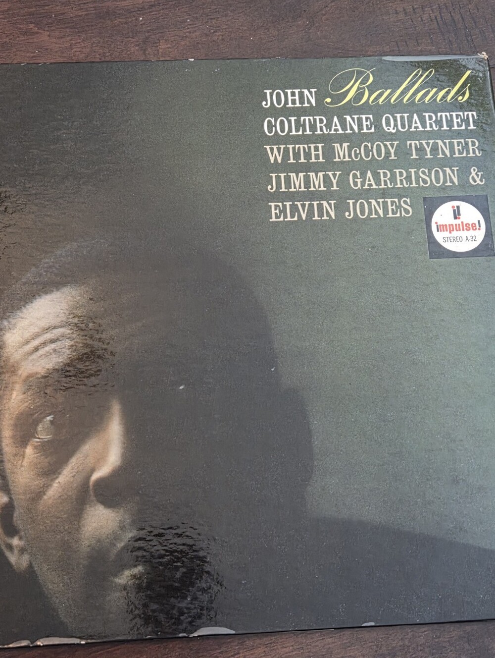 John Coltrane Ballads Stereo Vinyl Record